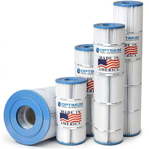 Pool Filter 4PK Replacement Optimum Pool 106SQFT Reemay Cartridges-3