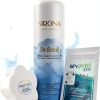 Sirona 82114 Defend, 32 fl Oz – Includes My Garden Pool 20 Ct. Test Strips & Scum Sponge – Prevents Scale & Staining for Clear & Balanced Spa Water-0