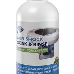 Copper Anode, Basket, and Coil Cleaner - Easy to Use, Prolongs The Electrode (8oz) - Cleans Your Solar Pool Ionizer's Basket and Electrode, All at Once - Sun Shock Soak and Rinse-0