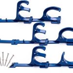 ATIE Pool Rust-Resistant, Oxidation-Resistant, Chemical-Resistant Pool Pole Hanger/Hook/Holder for Pool Telescoping Pole, Vacuum Hose, Leaf Skimmer, Brushes, and Garden Tools-0