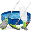 Sepetrel Deluxe Pool Cleaning Kit Spa Jet Vacuum & Adjustable Pole-6