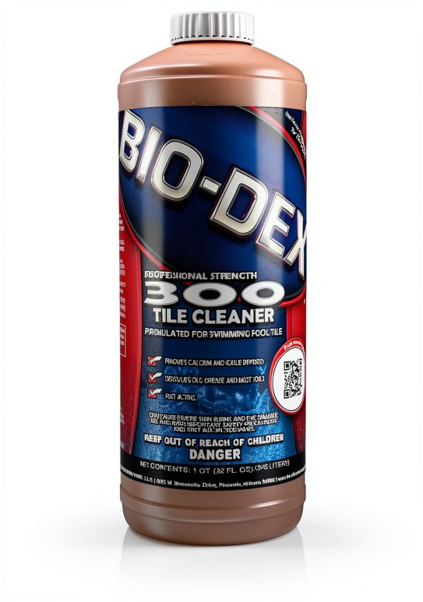 Bio-Dex Tile Cleaner 300 – 1 Qt Strength Cleaner for Pools-0